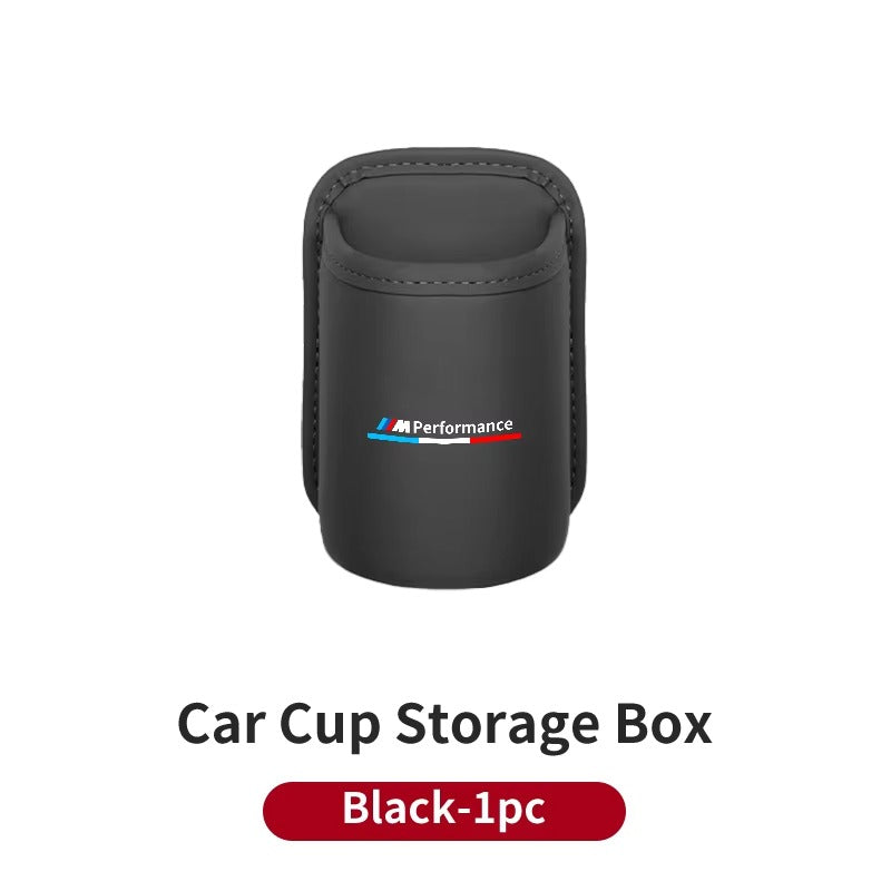 BMW Leather Car Interior Drink Organizer
