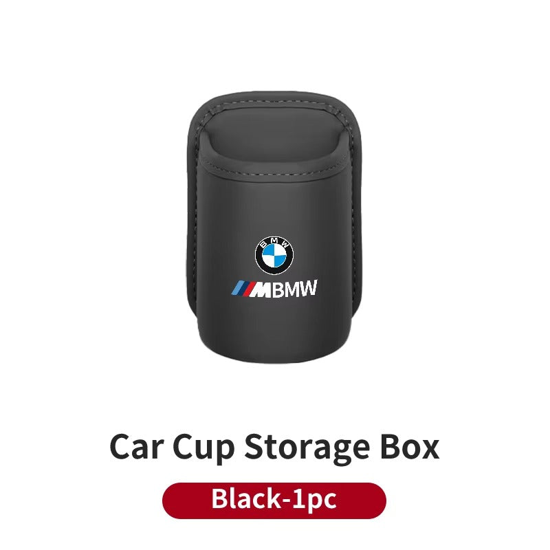 BMW Leather Car Interior Drink Organizer