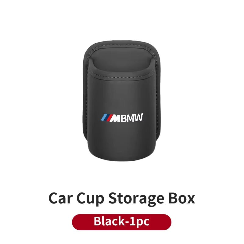 BMW Leather Car Interior Drink Organizer