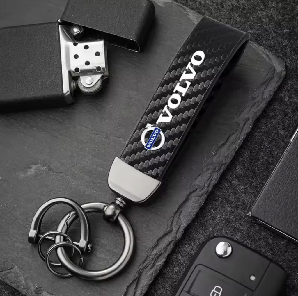 Volvo Carbon Keyring