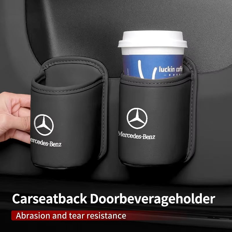 Mercedes Benz AMG Car Door Cup Holder Box