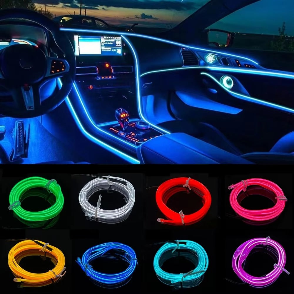 Car Interior LED Neon Strip Lights