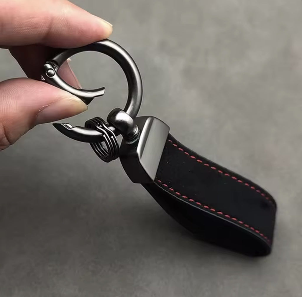 Audi Alcantara Keyring w/ Flathead screwdriver