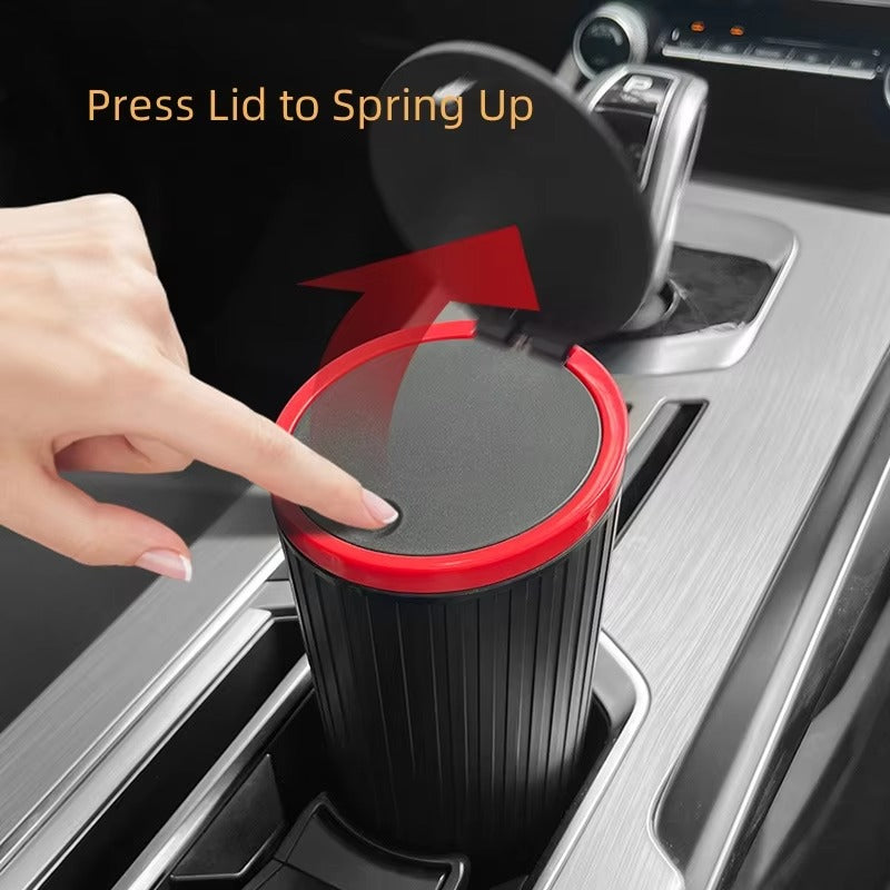 Mini Car Trash Bin Organizer