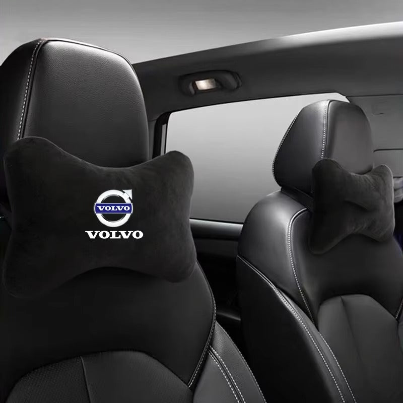 Volvo Headrest Suede