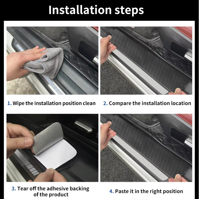 Ford Carbon Fiber Door Sill