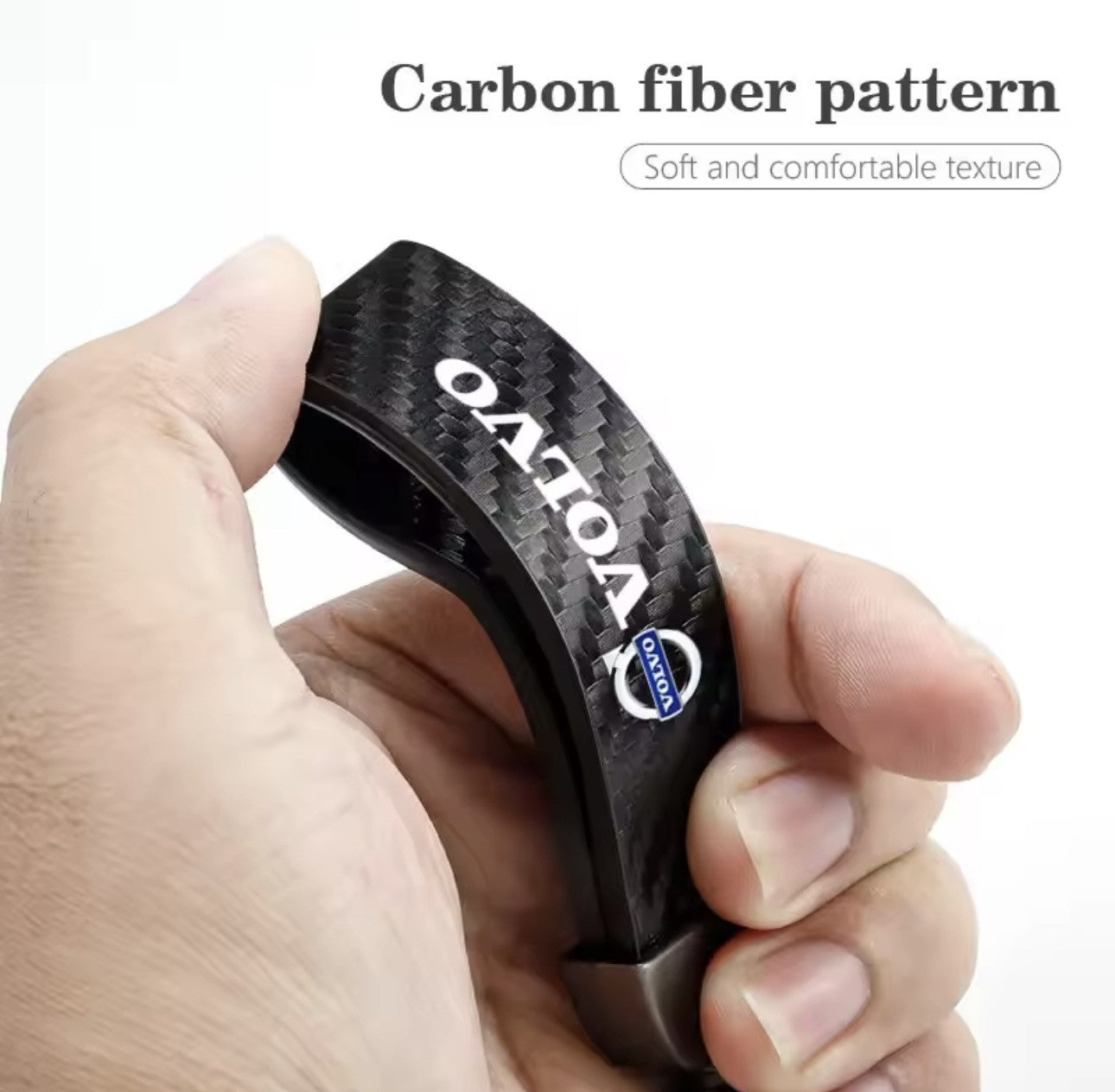 Volvo Carbon Keyring