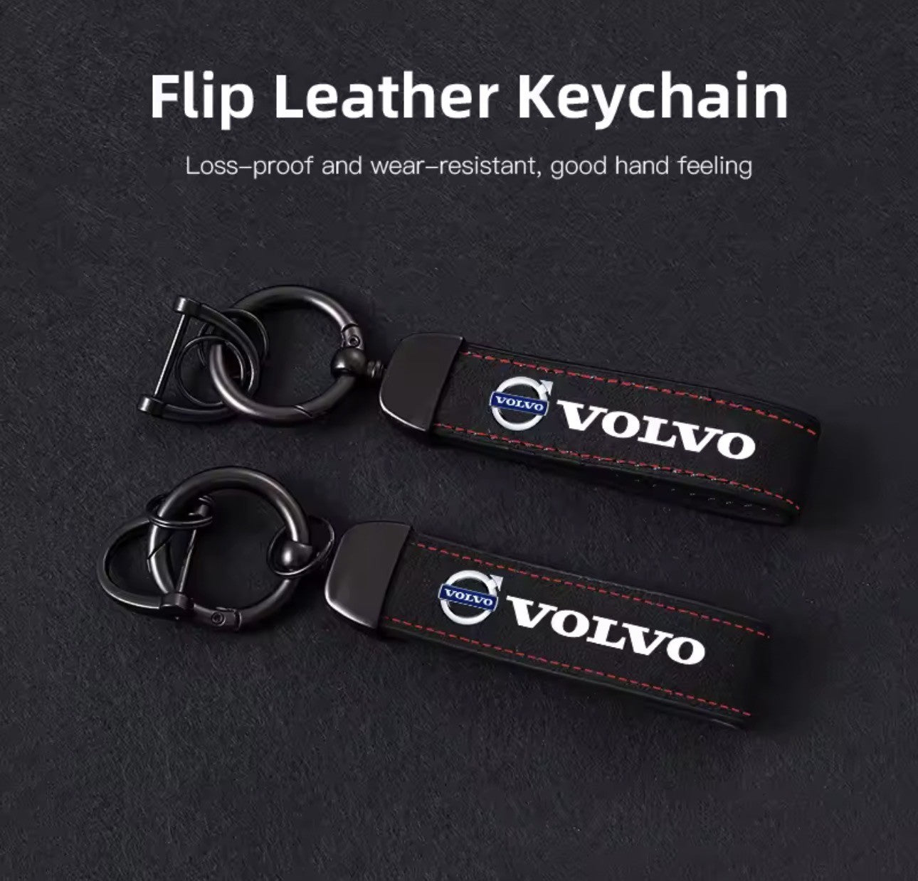 Volvo Alcantara Keying W/ Red stitching