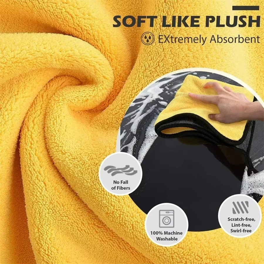 Car Microfiber Cleaning Wash Towels