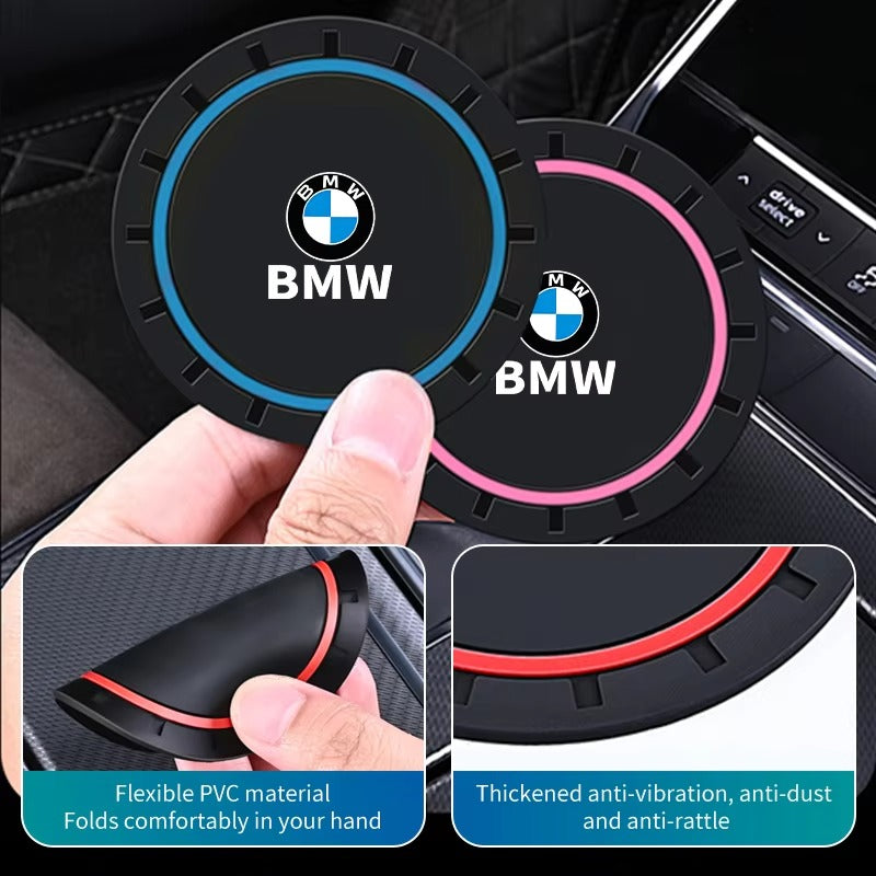 BMW Car Silicone Cup Coasters