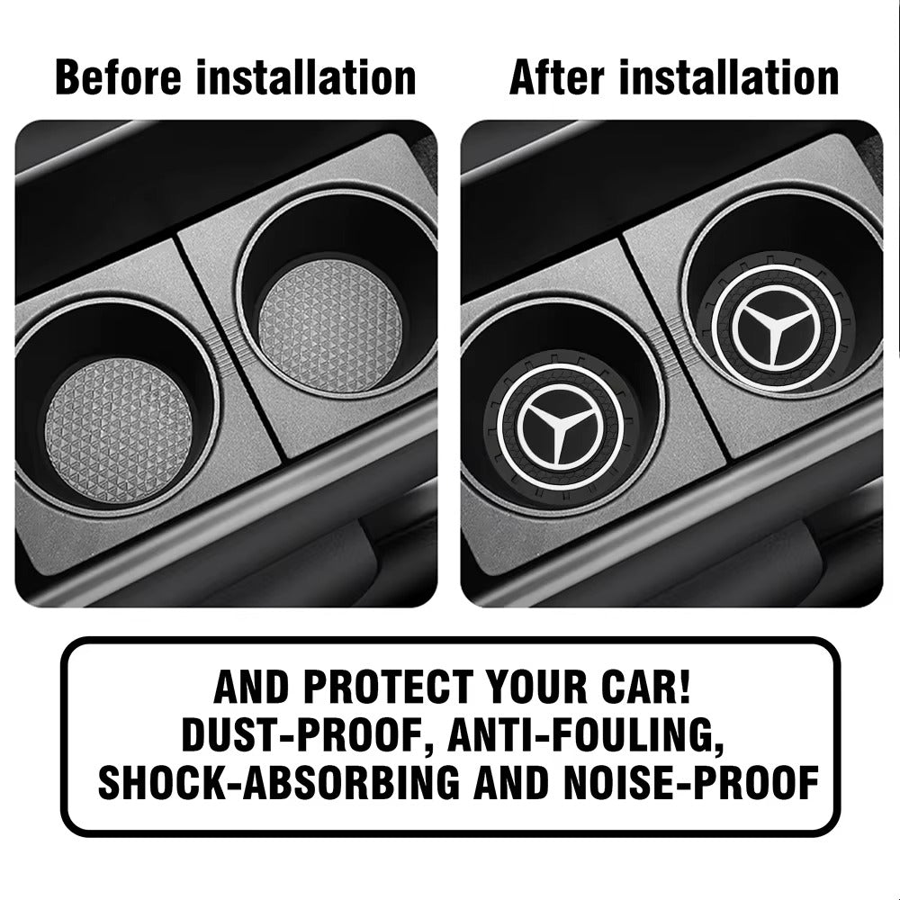 Mercedes Benz AMG Non-Slip Cup Pads