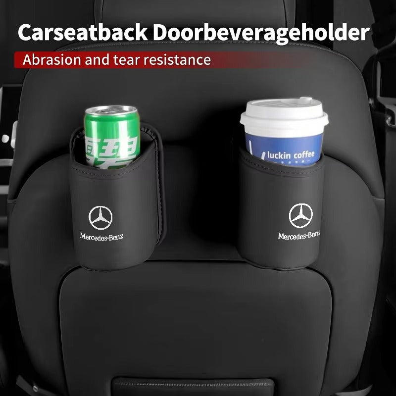 Mercedes Benz AMG Car Door Cup Holder Box