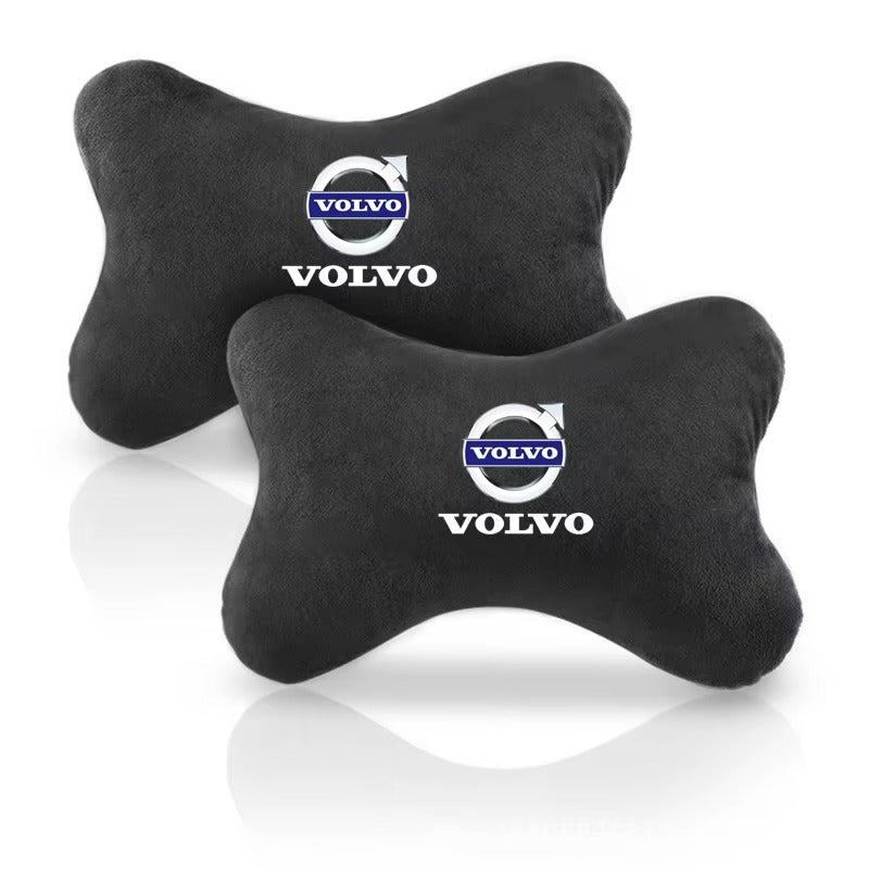 Volvo Headrest Suede