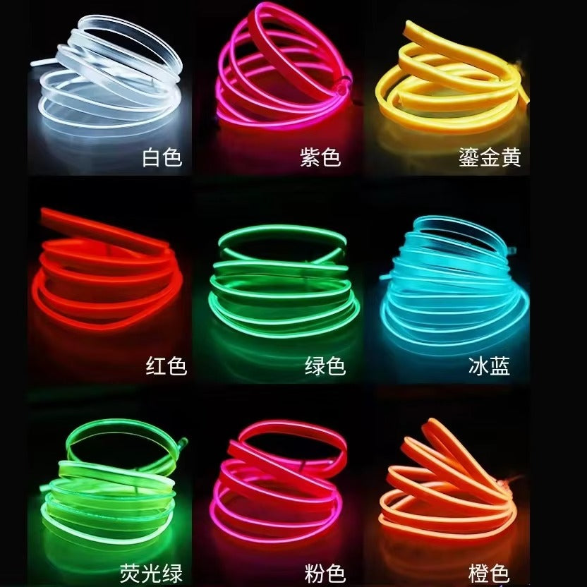 Car Interior LED Neon Strip Lights