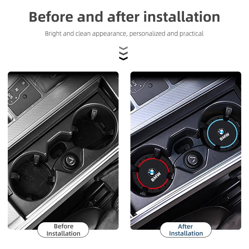 BMW Car Silicone Cup Coasters