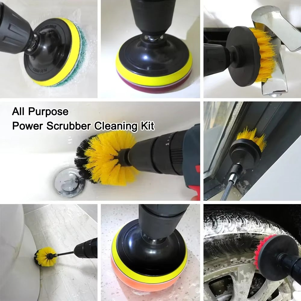 Electric Drill Cleaning Scrubber Brushes
