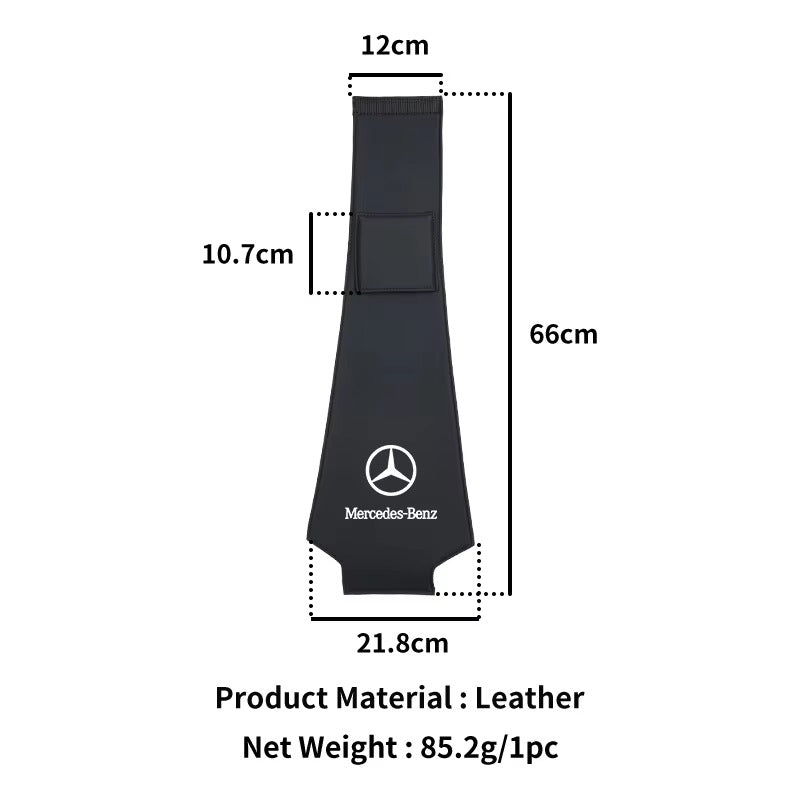 Mercedes Benz Leather Headrest Protective Cover