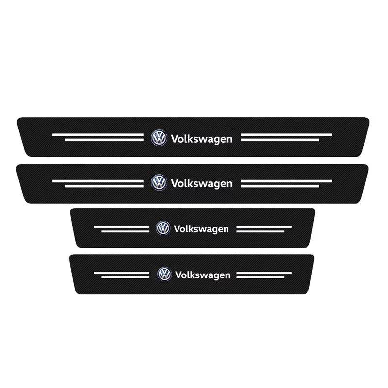 Volkswagen Door Stickers Carbon