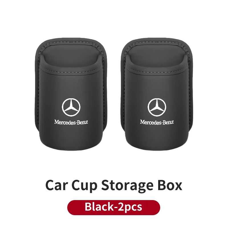 Mercedes Benz AMG Car Door Cup Holder Box