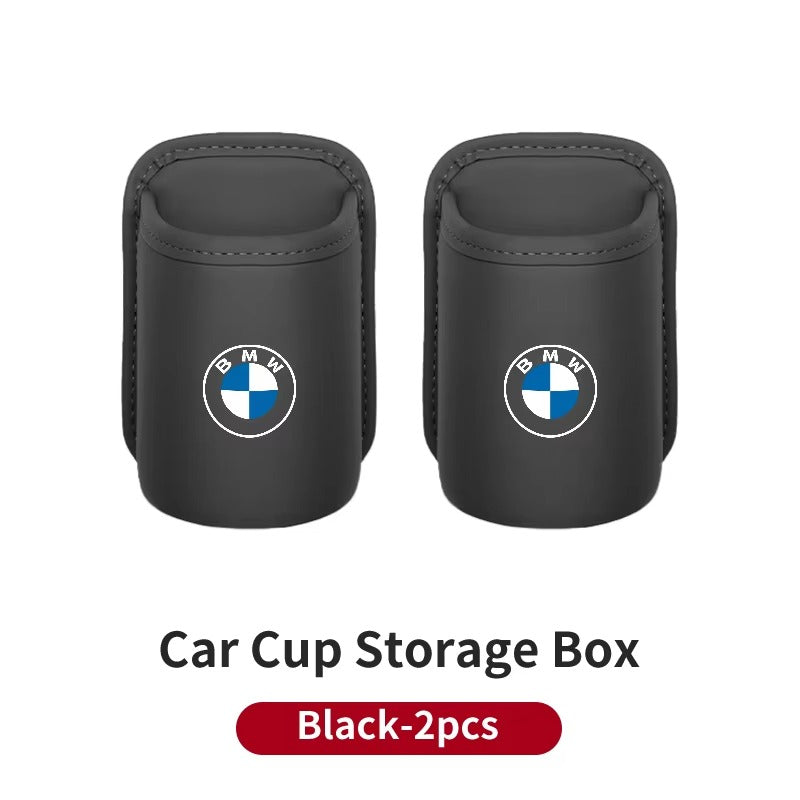 BMW Leather Car Interior Drink Organizer