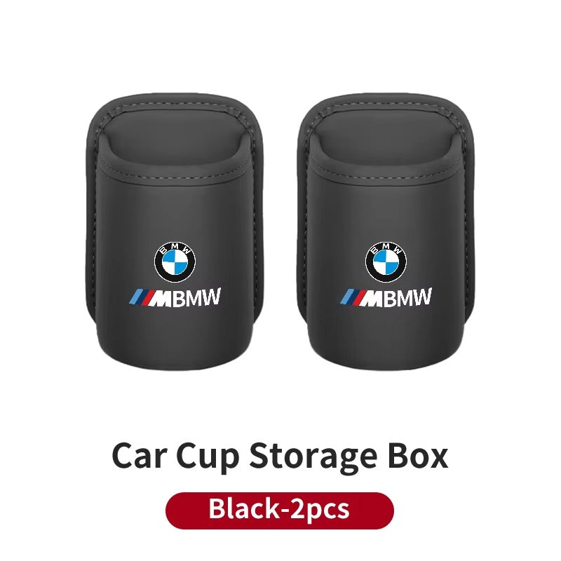 BMW Leather Car Interior Drink Organizer