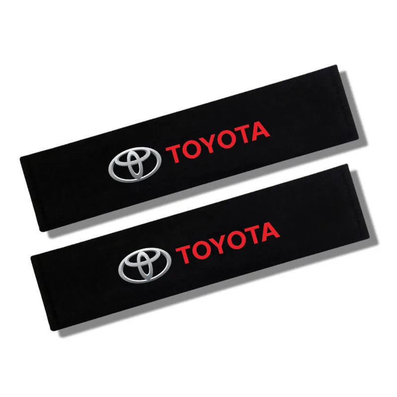 Toyota Car Headrest Pillow + Seatbelt Sleeves