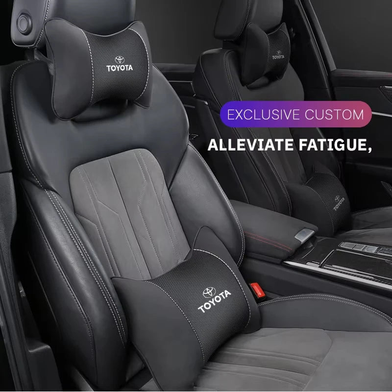 Toyota Headrest Pillow + Lumbar Support