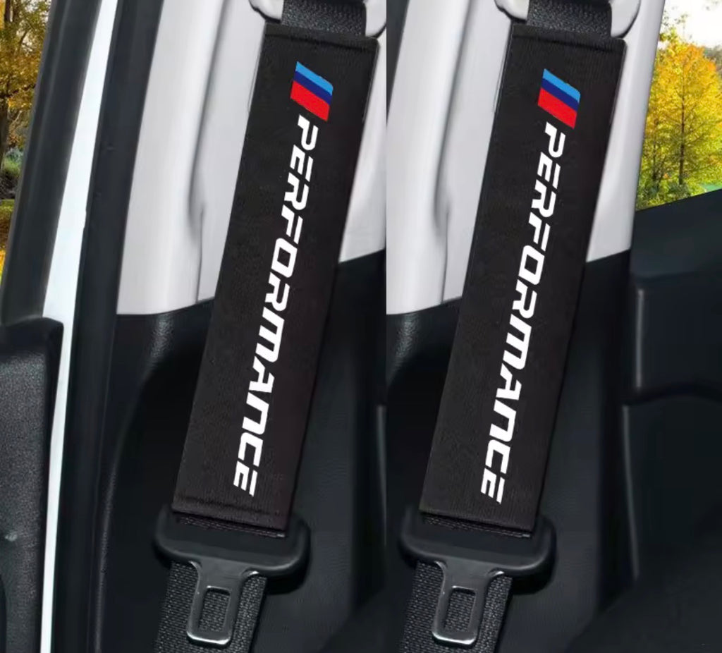 M Performance Headrest + Seatbelt sleeves