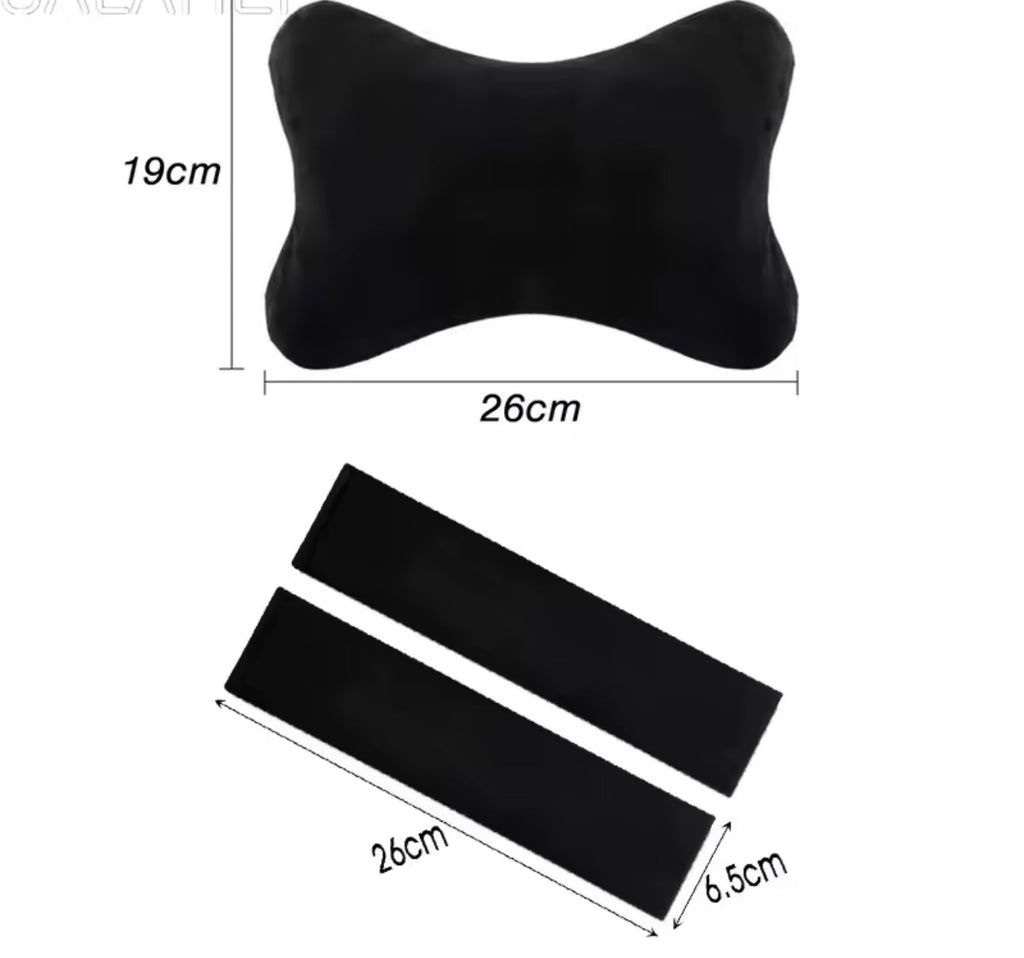 M Performance Headrest + Seatbelt sleeves