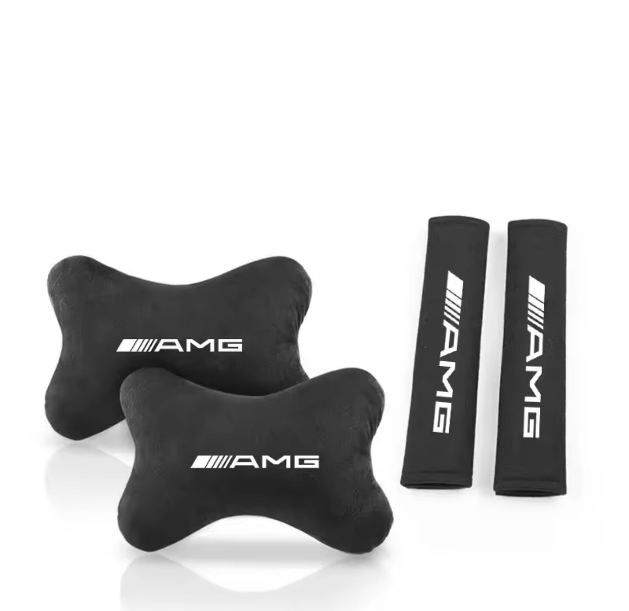 AMG headrest pillow + Seatbelt sleeves